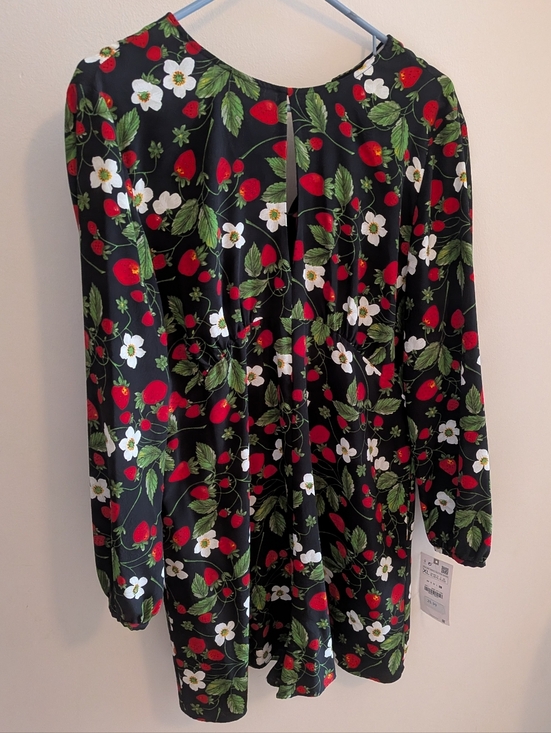 Zara Pants - Zara Black Strawberry & Floral Romper